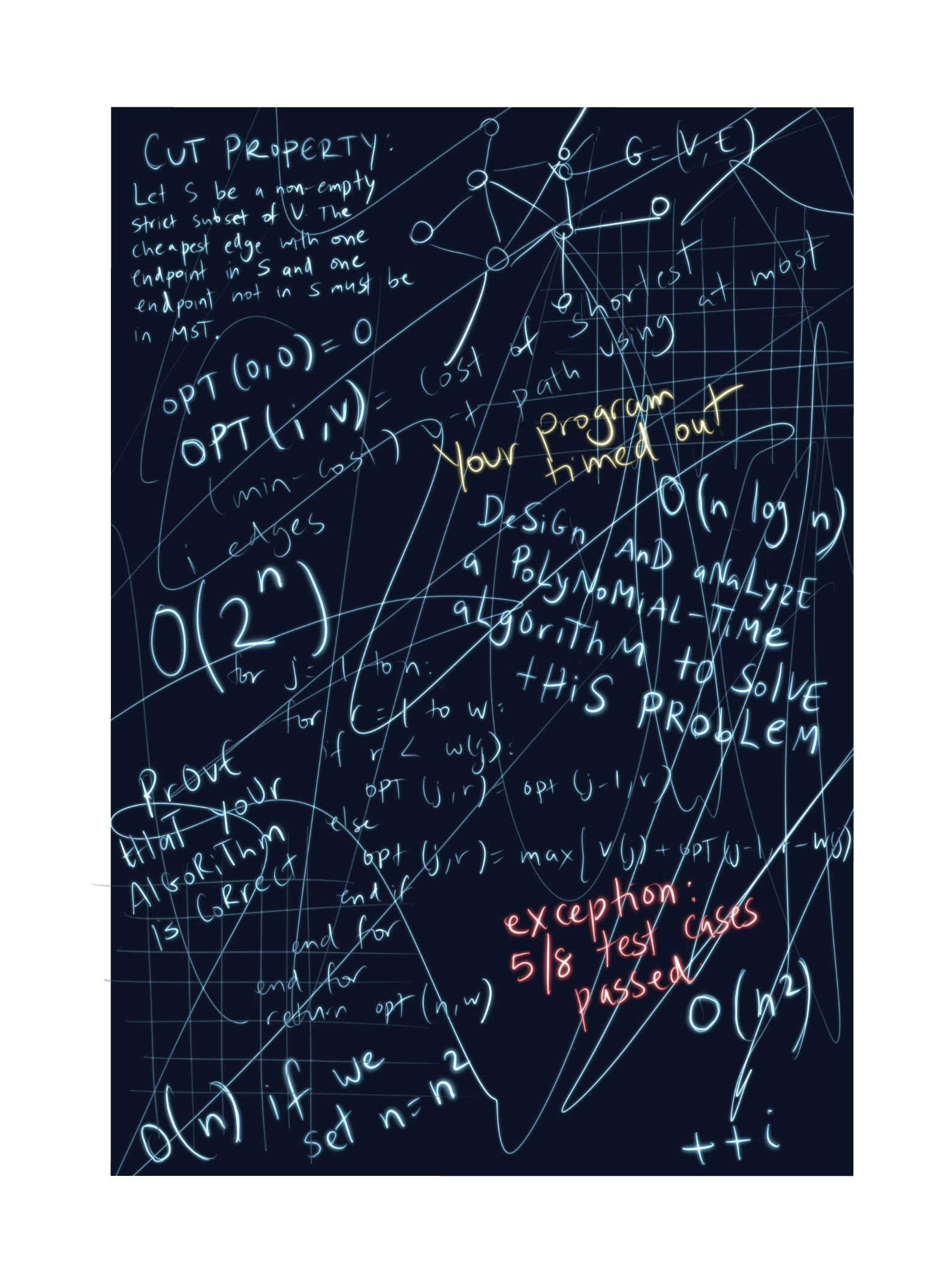 Algotithms. Procreate Digital Painting. September 22, 2021