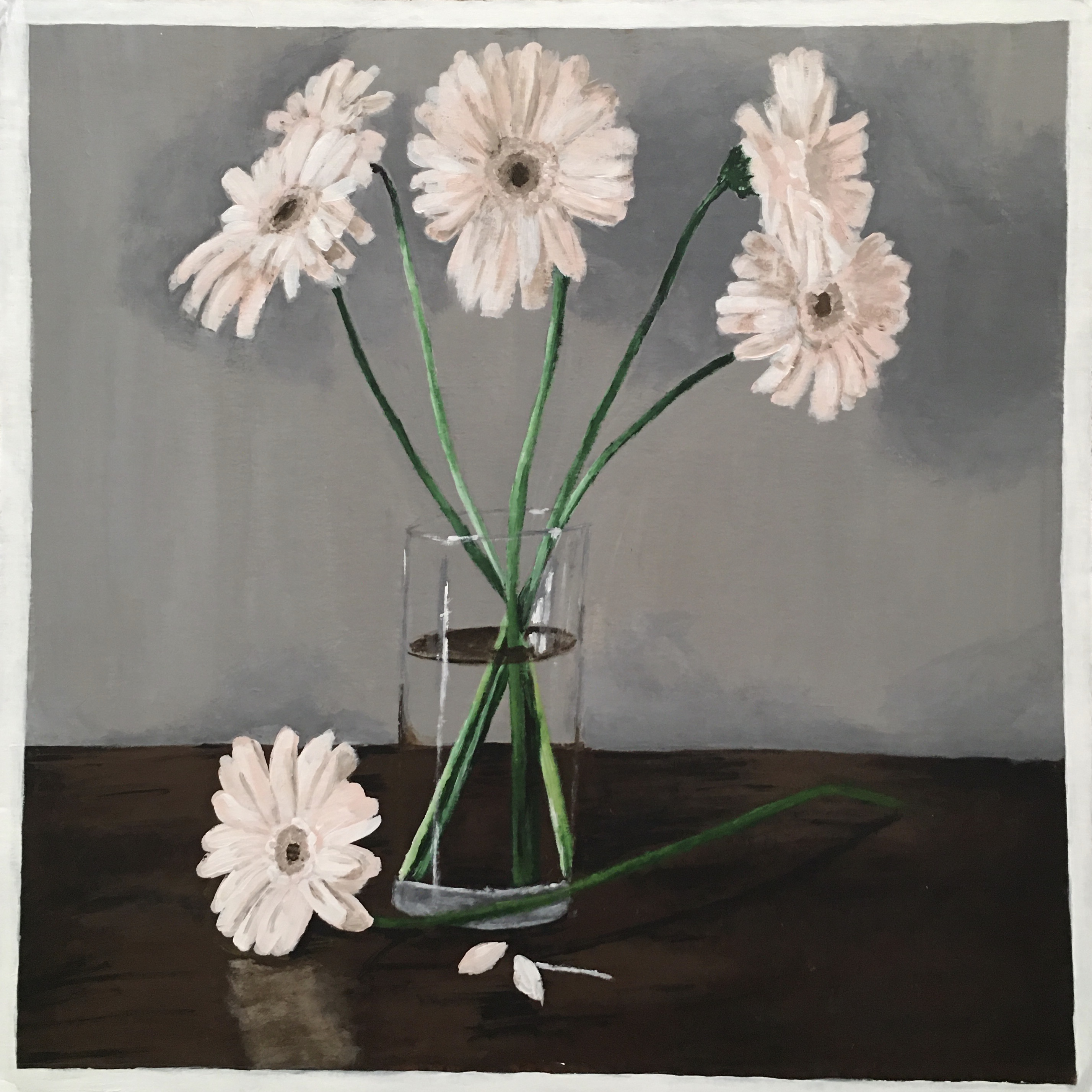 Flowers. Acrylic Paint, June 12, 2020