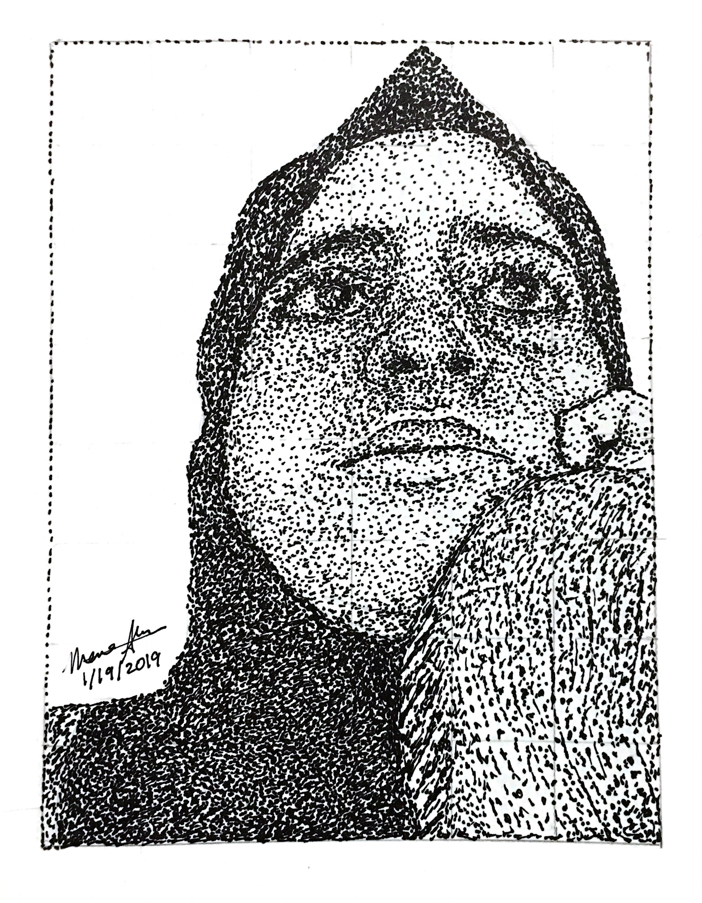 Sharpie on Paper, Jan 2019