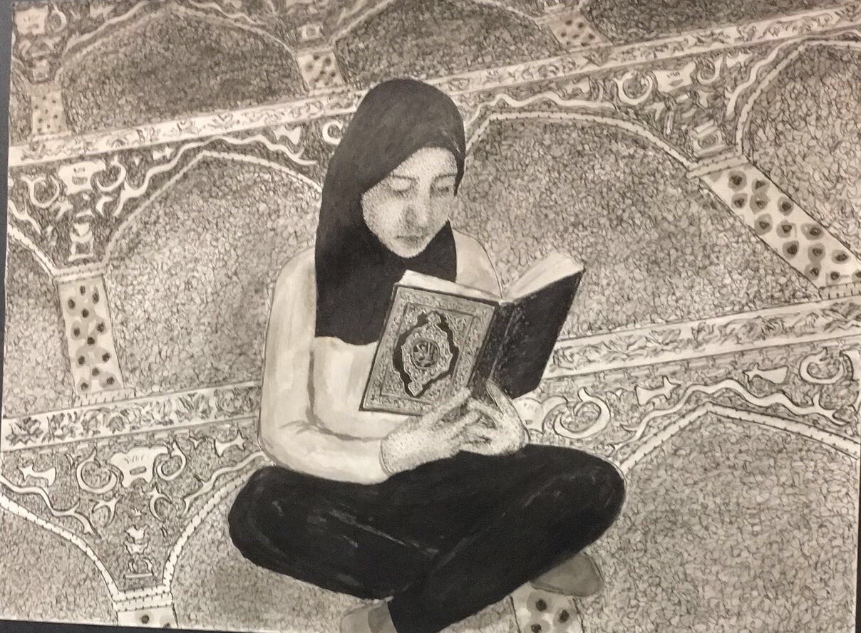 Micron Pen and India Ink, Feb 2018